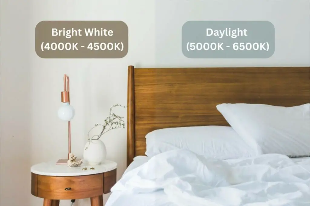 Bright White vs. Daylight For Bedroom
