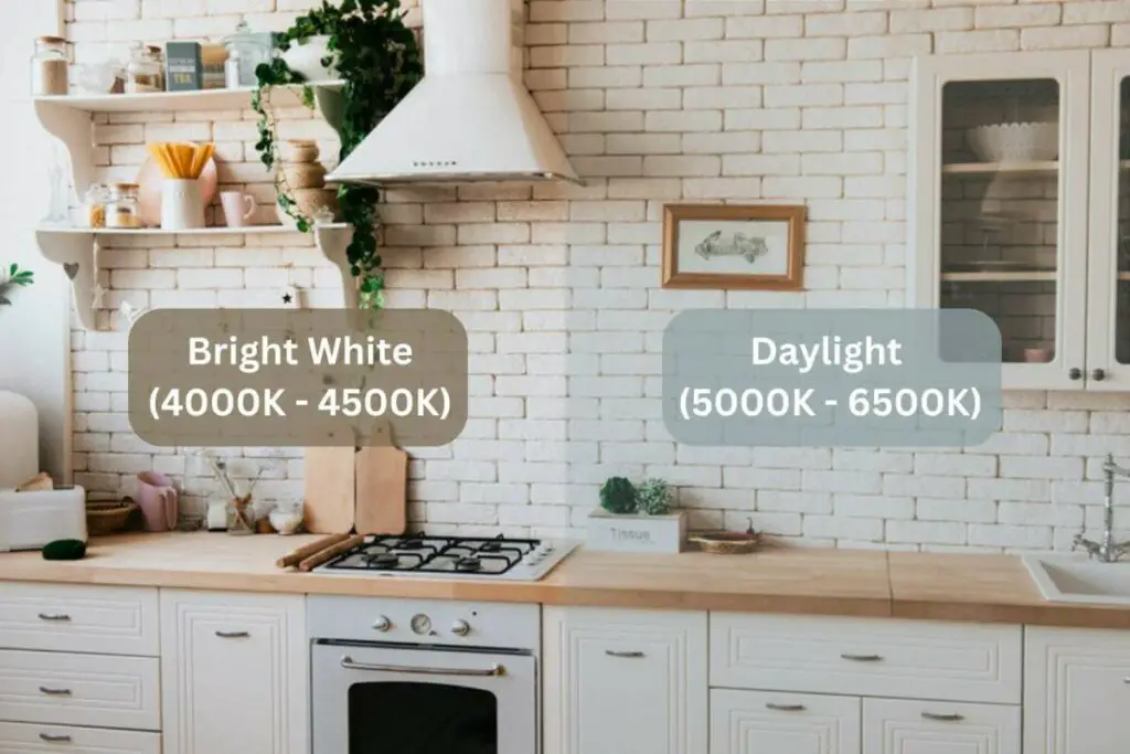 Bright White vs. Daylight For Kitchen