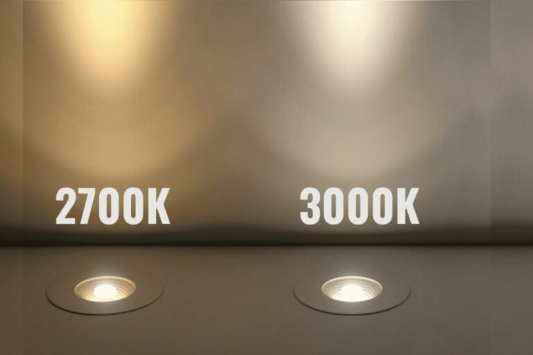 2700K vs 3000K Light Color Temperature